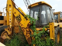 Niedrigere Arbeitszeiten Gebraucht Original jcb 4cx Bagger lader zum Verkauf mit großem Zustand Günstiger Preis zum Verkauf in Shanghai Yard