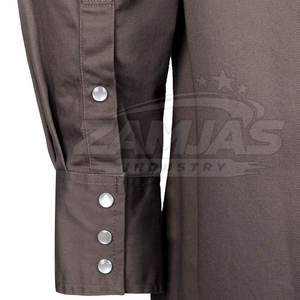 Camisa Cargo para Hombre de Color Sólido, Alta Calidad, Precio Económico, Mejor Diseño, Material de Algodón, Estilo con Bolsillo en el Pecho, Ropa Casual y a la Moda - Product Image 6