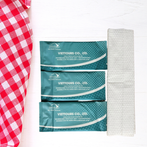 Lingettes humides écologiques de livraison rapide du fabricant du Vietnam pour le nettoyage de la cuisine de restaurant - Product Image 1