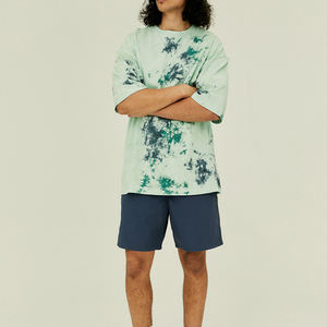 กางเกงกีฬาขาสั้นผู้ชายปรับได้กางเกงวอร์มแนวสตรีทแวร์มีกระเป๋าโพลีเอสเตอร์ - Product Image 3