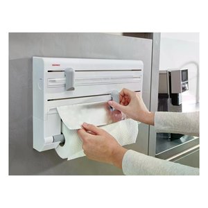 ที่วางม้วนกระดาษแบบติดผนังสามชั้น (38.5x7x26.5 ซม.) COMFORTLINE สีขาว 25703 - Product Image 4