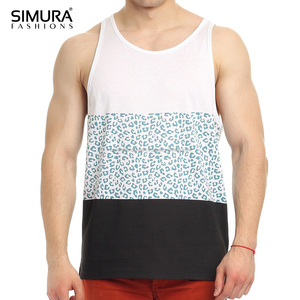 Débardeur en coton sans manches ajusté de grande taille pour hommes du Bangladesh Tendance personnalisée Fitness Sports Gym Slim Fit - Product Image 6