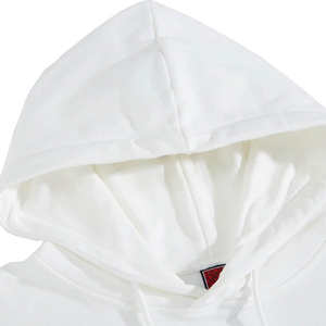 Sudadera con Capucha para Hombre, Blanca, con Diseño Gráfico, Forro de Felpa, Bordado 3D, Estilo Urbano - Product Image 2