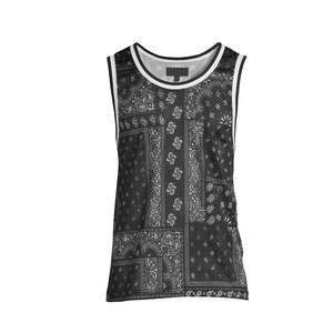 Ropa deportiva personalizable para hombre, camiseta sin mangas de gimnasio, informal y transpirable, decoración estampada para correr, superventas, ropa deportiva de etiqueta privada - Product Image 4