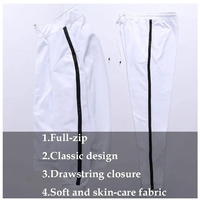 Chándal de hombre con logotipo personalizado de gran calidad para correr, ropa informal transpirable de algodón 100%
