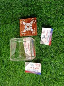 Luxury Gifting <b>Box</b> for Ramadan & Eid Mubarak Elegant Clear Acrylic Dry Fruit and Candy <b>Box</b> with <b>Wooden</b> Mother of Pearl Lid - Product Image 5