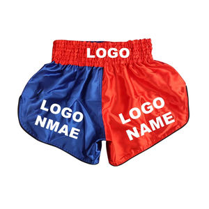 Personalizado al por mayor entrenamiento sublimado transpirable secado rápido Mauy Thai pantalones cortos Kick Boxing personalizado Muay Thai pantalones cortos para hombres - Product Image 6