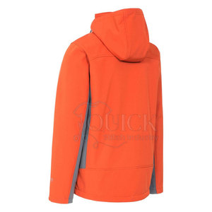 Precio bajo de alta calidad personalizado impreso frontal personalizado hombres Softshell primavera chaqueta ecológica impermeable transpirable de talla grande - Product Image 2