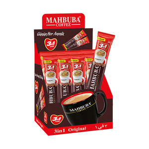 กาแฟสำเร็จรูปพรีเมี่ยม ตรามาห์บูบา 3in1 แพ็ค 24 ซอง - Product Image 1