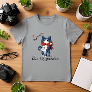 T-Shirt Unisex 100% Cotone 210GSM Stile Casual Aderente con Design Personalizzato Stampato Metodo di Stampa DTG - Product Image 3