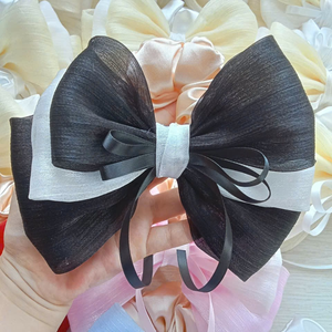 Tóc Đàn Hồi Scrunchy Ban Nhạc Rộng Lớn Fluffy Scrunchies Tóc Tie Phụ Kiện Quà Tặng Ý Tưởng Cho Phụ Nữ Cô Gái OEM Odm Made Trong Việt Nam - Product Image 4