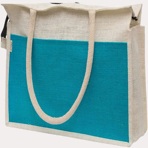 Bolsa de compras de yute con logotipo personalizado de alta calidad, bolsa de lona de algodón, artículo personalizado, patrón de estilo, carta, promoción IND para exportación - Product Image 6