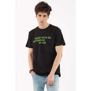 Camiseta negra con bolsillos para hombre - Product Image 2