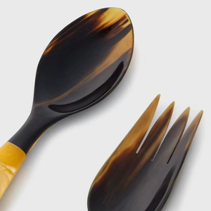 Hot Selling Factory Price Restaurant Flatware Set <b>Spoons</b> Fork Knife <b>Wooden</b> <b>Spoon</b> Cutlery Set - Product Image 3