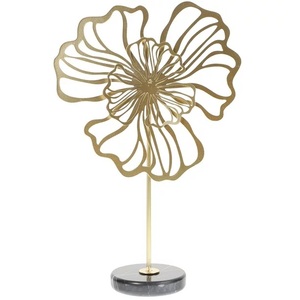 ของตกแต่งโต๊ะในบ้านโรงแรมสำนักงานอุปกรณ์ตกแต่งโต๊ะสีทองอุปกรณ์ตกแต่งโต๊ะอาหารดีไซน์ใหม่ล่าสุดหรูหรา - Product Image 1