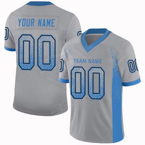 High Quality Breathable American Football Jersey Quick Dry <b>Custom</b> Uniform for Men Plus Size Short Sleeve Made in Pakistan - Product Image 6