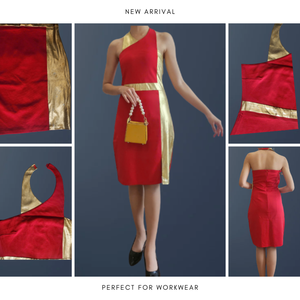 Vestido de moda para mujer, diseño elegante y elegante, tela suave, proveedor OEM/ODM al por mayor de Vietnam - Product Image 5