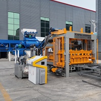 Machine de fabrication de blocs de ciment hydraulique entièrement automatique QT12-15, équipement de production de briques creuses en béton et de pavés autobloquants
