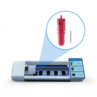 Máquina de Corte Plotter, Plotter de Pantalla Grande con Corte Ilimitado, Cortador de Vinilos para Teléfonos, para Materiales de 13 Pulgadas