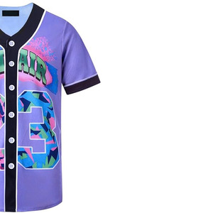 Set Style OEM/ODM Wholesale Bulk Order Available Women's Custom Breathable Polyester <b>Baseball</b> Jerseys Printed Sports Uniforms - Product Image 2