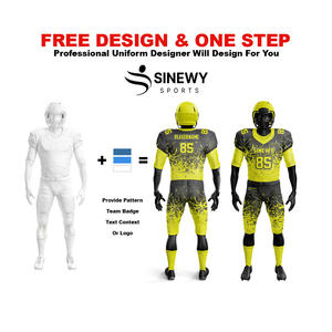 American <b>Football</b> Jersey Made in Best Material American <b>Football</b> Uniform Set For Man In Cheap <b>Price</b> - Product Image 2