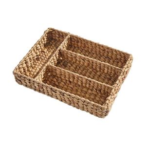 Boîte à jacinthe d'eau naturelle avec pour compartiment pratique pour la vaisselle, le restaurant et la cuisine en gros du Vietnam - Product Image 1