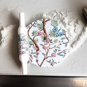 Ensemble de rouleaux à pâtisserie et planches à pâtisserie Designer Chakla Belan - Marbre/Bois/Métal - Écologique pour les cuisines domestiques et les hôtels - Product Image 3