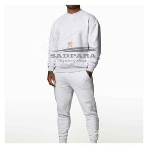 Venta al por mayor Mens Sweat Suit Chándales cómodos Elegante Jogging Fitness Running Entrenamiento Ropa deportiva Trajes - Product Image 4