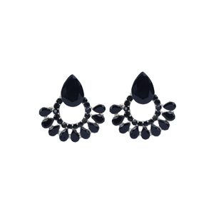 Boucles d'oreilles en cristal noir Design 308 - Product Image 1