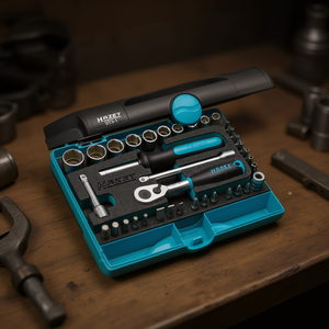 Hazet 1/4'' <b>Ratchet</b> and <b>Socket</b> Set 36-Piece Product Category - Product Image 3