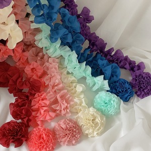 Nastro di Organza trasparente con volant da 25mm per accessori per capelli artigianali fai da te - Product Image 2