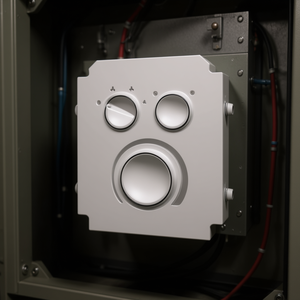 Interrupteur de vitesse embarqué Galletti CB-EYCB ESTRO, rectangulaire, en plastique ABS, installation facile, pièce pour systèmes HVAC - Product Image 3