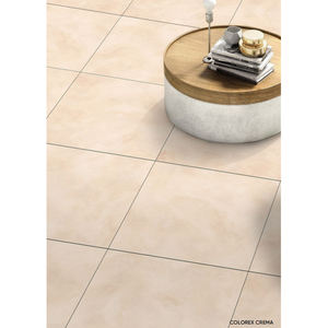 Colorex Crema 600x600mm Azulejo antideslizante de acabado mate de alta resistencia Diseño moderno para baño escolar Resistente al fuego Dimensionalmente - Product Image 2