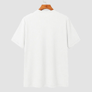 T-shirt en coton pour homme, t-shirt décontracté à manches courtes, oem odm, t-shirt uni, chemises polo grande taille pour homme, vente en gros par le fabricant - Product Image 2