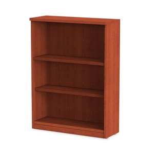 Bibliothèque à 3 étagères Alera Valencia Series ALEVA634432MC, cerisier moyen, 31,75 po. X 14 pouces X 39,38 pouces Installation de type vertical - Product Image 2