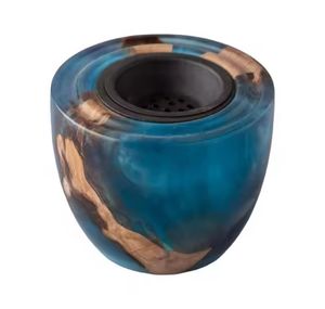 Brûleur Bakhoor en bois artistique de Mubkhar miniature de concepteur pour la maison et le voyage - Product Image 3