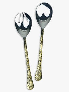 ชุดช้อนสลัด,ช้อนทองพร้อมที่จับอะคริลิค - Product Image 4
