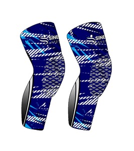 Rodilleras de nido de abeja personalizadas para hombre, elasticidad ajustable, diseño transpirable, Material de poliéster/neopreno para equipo de protección de lucha libre - Product Image 6