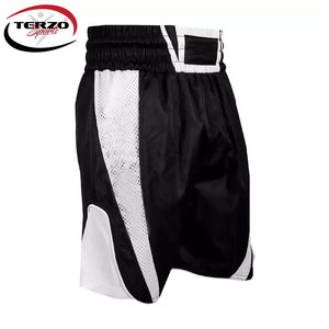 กางเกงขาสั้นมวยไทยพิมพ์ลายสีทึบกางเกงมวย - Product Image 2