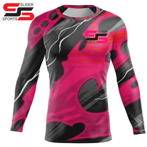Haute qualité 4-way Stretch respirant Rash Guard personnalisé imprimé extérieur à capuche Design chemises de protection solaire - Product Image 5