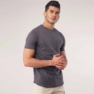 เสื้อยืดคอกลมผ้าฝ้ายสำหรับผู้ชายและผู้หญิงเสื้อยืดคอกลมผ้าฝ้ายออกแบบได้ตามที่ต้องการ - Product Image 2