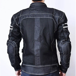 Chaqueta Vaquera de Hombre de Alta Gama, Fabricada en Fábrica, Superventas, Lavada, Estilo Motociclista, Informal - Product Image 3