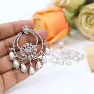 Impresionantes Pendientes de Plata de Primera Calidad con Moissanita, Estilo Moderno, para Bodas y Fiestas, para Mujeres y Niñas - Product Image 2