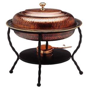 Plato de frotamiento de acero inoxidable de tamaño completo multiusos con tapa de bloqueo y fuente de calor ajustable para un uso versátil - Product Image 1