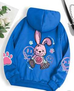 เสื้อฮู้ดผ้าฟลีซคอตตอน 100% ระบายอากาศได้ดี สำหรับฤดูใบไม้ร่วง แขนยาว ปักลาย มีกระเป๋า  รับผลิตตามแบบ OEM  ลายเรียบ - Product Image 6