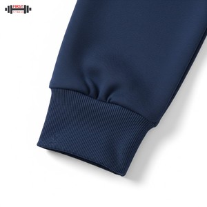Sweat à capuche personnalisé avec bloc de couleur pour hommes hiver vente en gros à manches longues cordon Street Wear Hoodies 300gsm coton polaire - Product Image 4