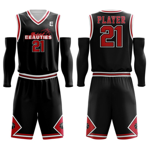 Uniformes de Baloncesto de Sublimación de Alta Calidad con Nuevo Diseño para Impresión por Transferencia de Calor - Product Image 5