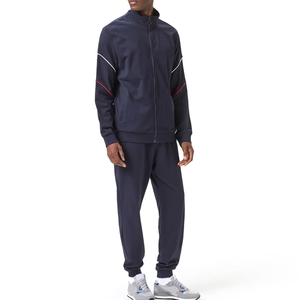 Ensemble de vêtements de sport tendance Veste zippée légère et joggers Tissu respirant pour un confort ultime Look sportif pour toutes les saisons - Product Image 6