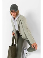 Tas Kanvas Fashion Logo Kustom dengan Ritsleting, Tas Selempang Kasual, Label Pribadi OEM ODM