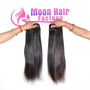 Paquet humain droit de 26 pouces, couleur naturelle, noir, tissage doux pour les femmes, parfait pour le salon, la fête et l'utilisation quotidienne des cheveux indiens - Product Image 6